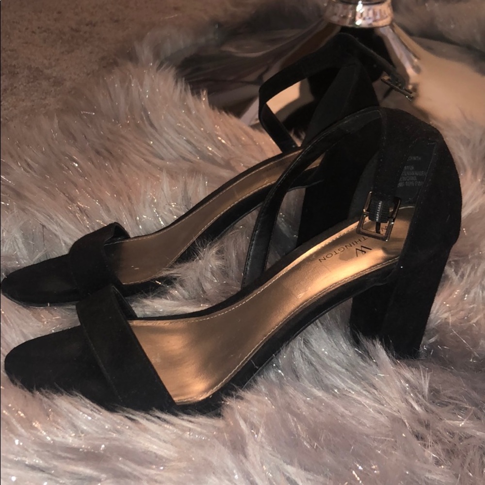 Black heels